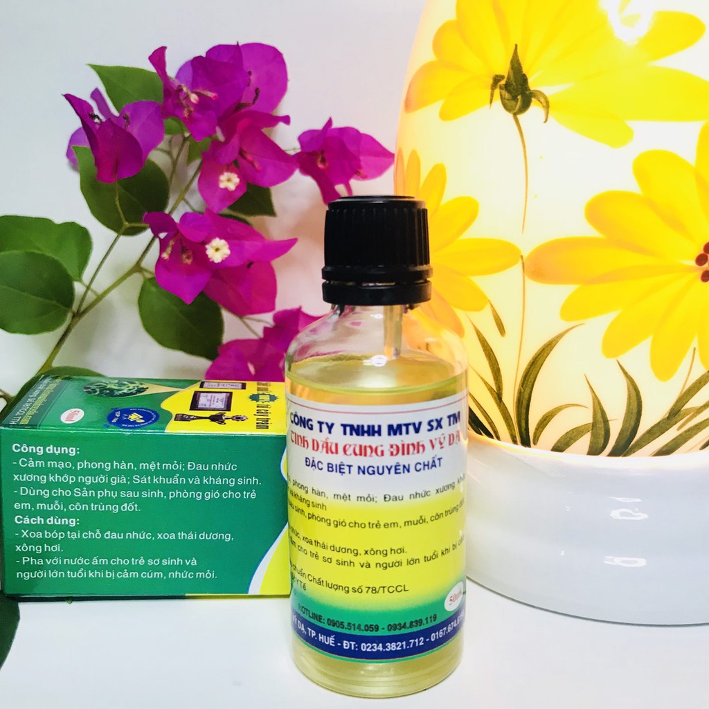 Tinh dầu tràm gió thương hiệu cung đình Vỹ Dạ 50ml