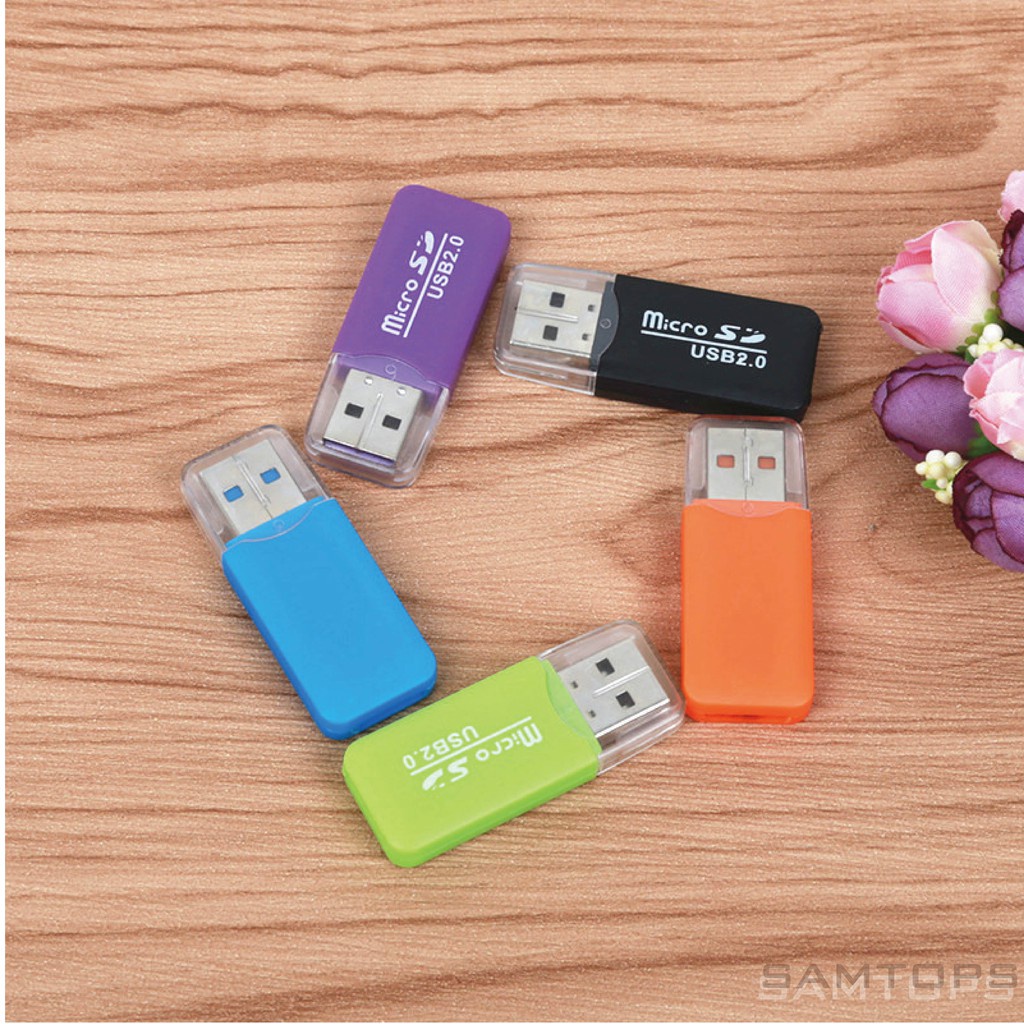 Đầu Đọc Thẻ Nhớ Micro SD TF Cổng USB 2.0 Chất Lượng Cao