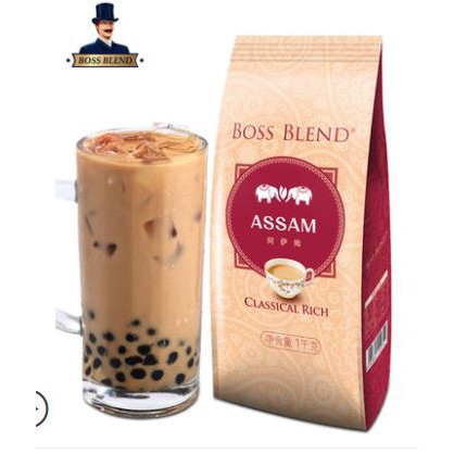 Trà sữa pha sẵn nổi tiếng BOSSLEND vị assam cổ điển chính hãng gói 1kg