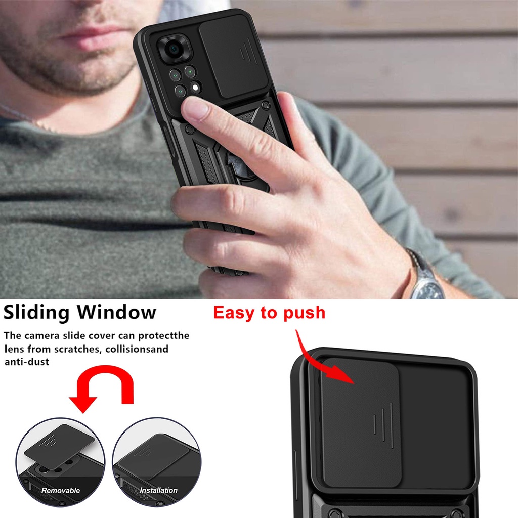 Ốp Điện Thoại Cứng Bảo Vệ camera Cho Xiaomi Redmi Note 11 Note 11S Redmi Note 11 Pro