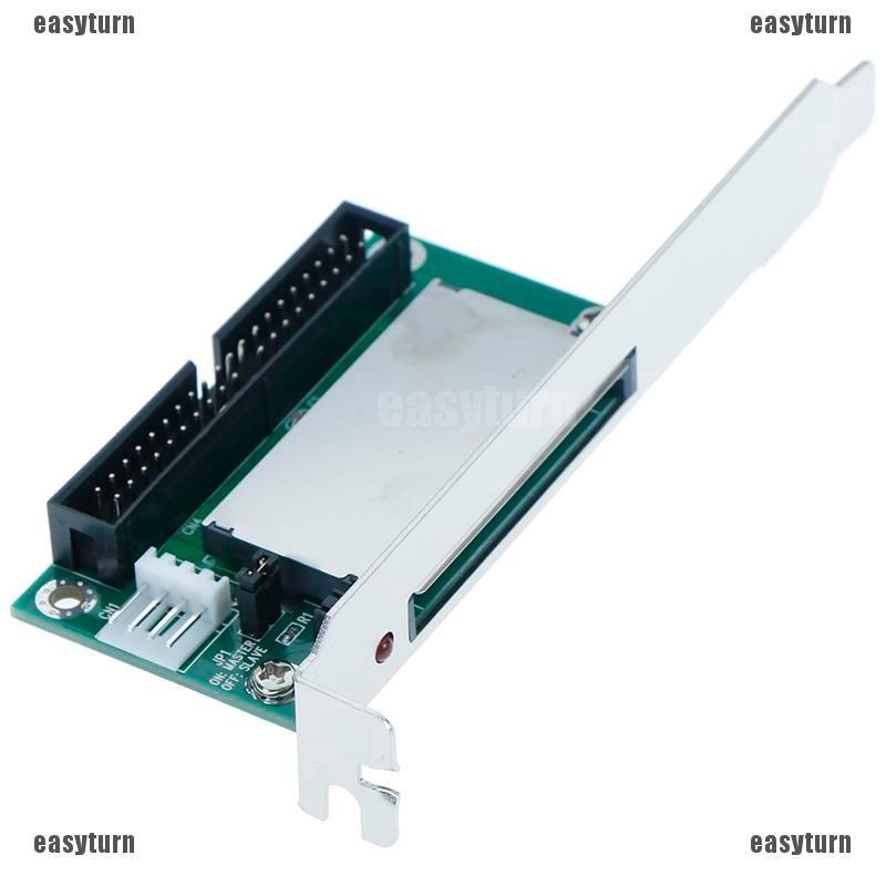 🌸ĐẦY ĐỦ 🌸40-Pin CF Compact Flash Card to 3.5 IDE Converter PCI Bracket Back Panel