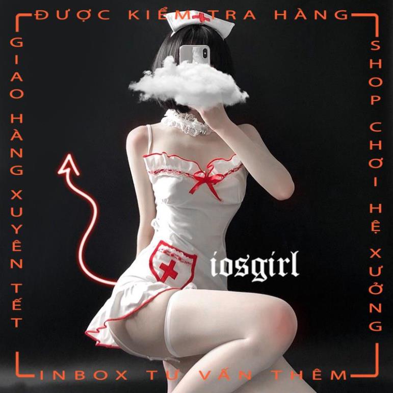 Set Đồ Ngủ Hóa Trang Y Tá Hở Lưng Gợi Cảm Dành Cho Nữ  - hot tiktok | BigBuy360 - bigbuy360.vn