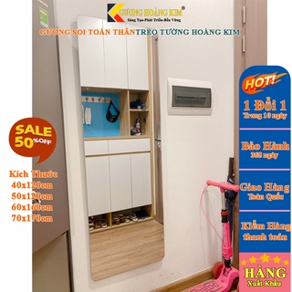 Gương soi toàn thân dán tường trang điểm gương dáng chuẩn hàn quôc kích thước 60x170 cm - guonghoangkim - Mirror