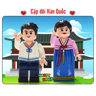 Nhân vật Lego Minifigure ( Cặp đôi đồ dân tộc )