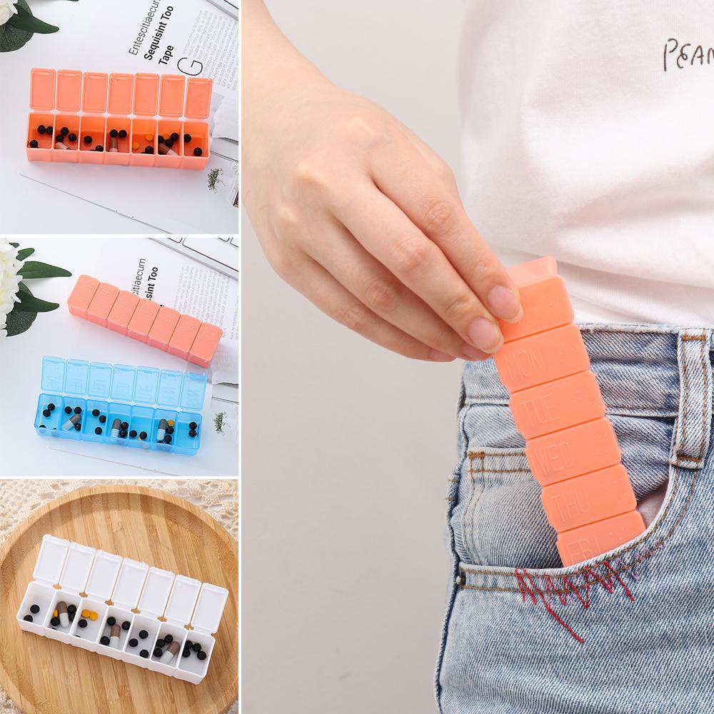 Hộp Đựng Thuốc/Kẹo Trang Sức Bằng Nhựa