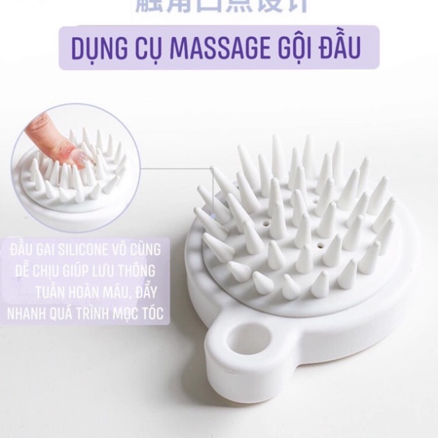 SS56 Dụng cụ massage gội đầu muji SP0006