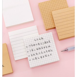 Xấp 60 Tờ Giấy Ghi Chú Tự Dính Tiện Dụng Cho Văn Phòng dễ thương