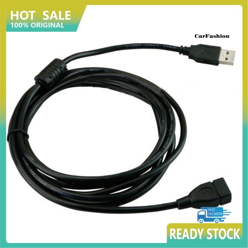 Cáp Mở Rộng Chs10ft / 3m Usb 2.0 A Male Sang A Female Cho Pc Laptop