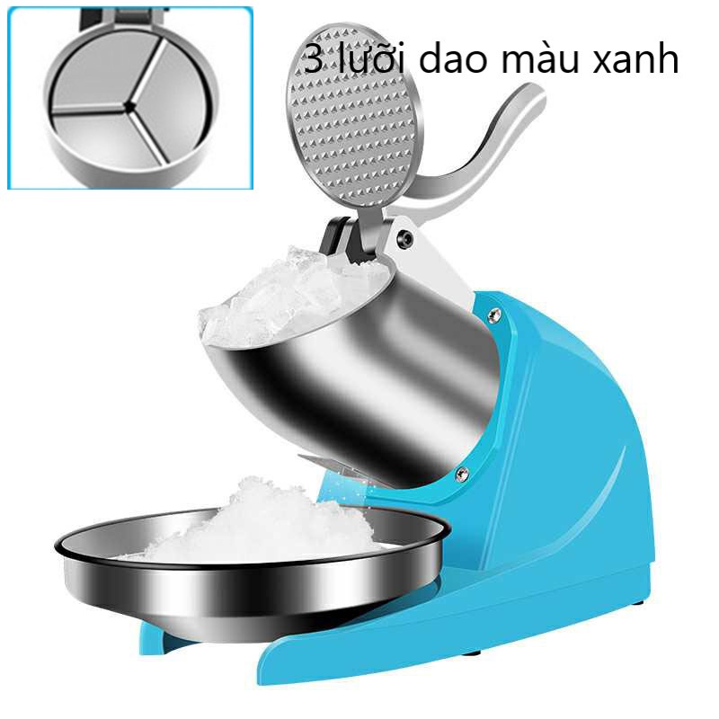 [ 3 Lưỡi Dao ] Máy Bào Đá Công Suất 300W Máy Xay Đá Tuyết