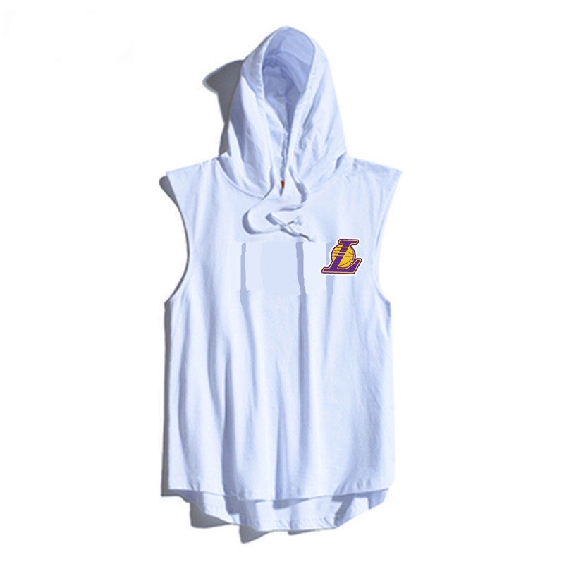 Áo Thun Thể Thao Không Tay Có Nón Trùm Đầu Khô Thoáng Nhanh Phong Cách borong bajut Dành Cho Nam