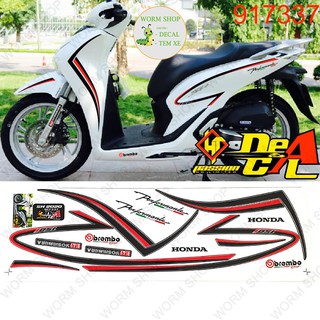 Tem Chỉ SH 2020 150i Nhiều lựa chọn màu sắc ( Tem 3 Lớp Chống Phai Màu )