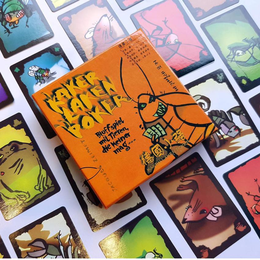 Thẻ Bài Boardgame KakerlakenPoker – Bài Nói Dối Trò chơi Vui Nhộn Hấp Dẫn