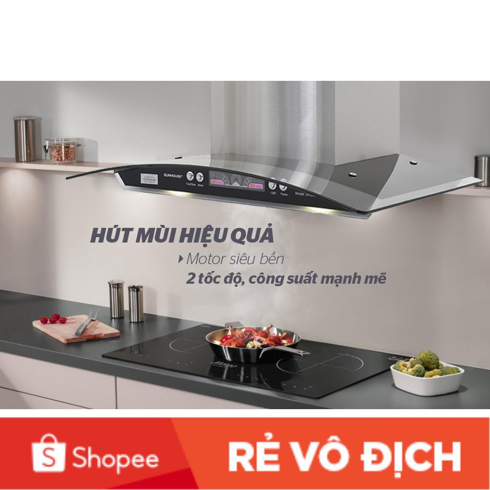 MÁY HÚT MÙI KÍNH CONG SUNHOUSE SHB6626-hàng chính hãng
