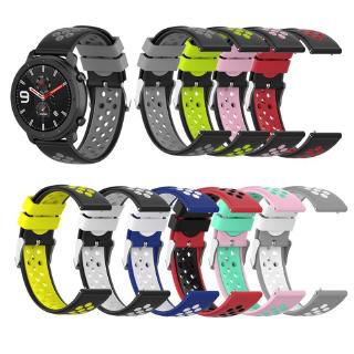 Dây đeo tay bằng silicone 20mm cho đồng hồ Samsung Gear S2/S2Classic Gear Sport R600 Amazfit Bip Vivoactive 3/HR