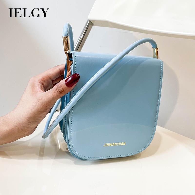 Túi Đeo Vai Màu Trơn Thời Trang Hàn Quốc Cho Nữ IELGY