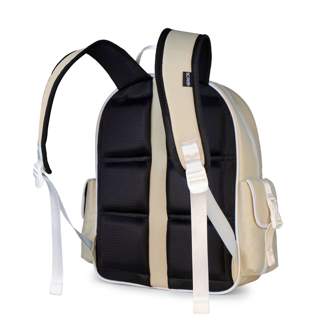 Balo Đi Học SCARAB - SHAPES™ Backpack Beige