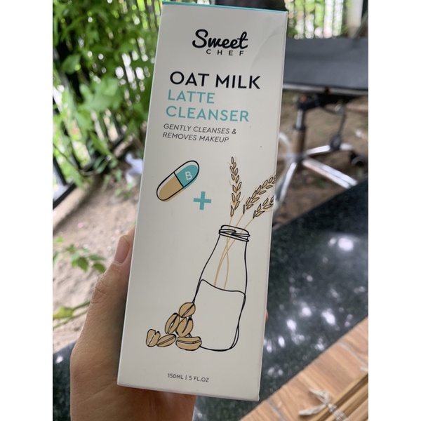 SỮA RỬA MẶT OAT MILK LATTE SWeet chef 150ml