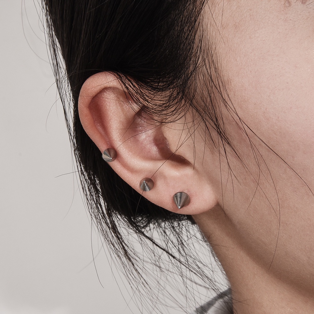 1 Bộ Khuyên Mũi / Môi Tự Dính Bằng Thép Không Gỉ Thời Trang Chống Thấm Nước Trang Sức Toàn Thân DIY