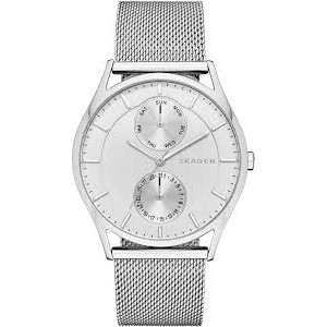 [Chính Hãng - Free ship - Không ưng hoàn tiền] Đồng hồ nam Skagen Skw1065 dây thép lưới 5 kim (Silver)