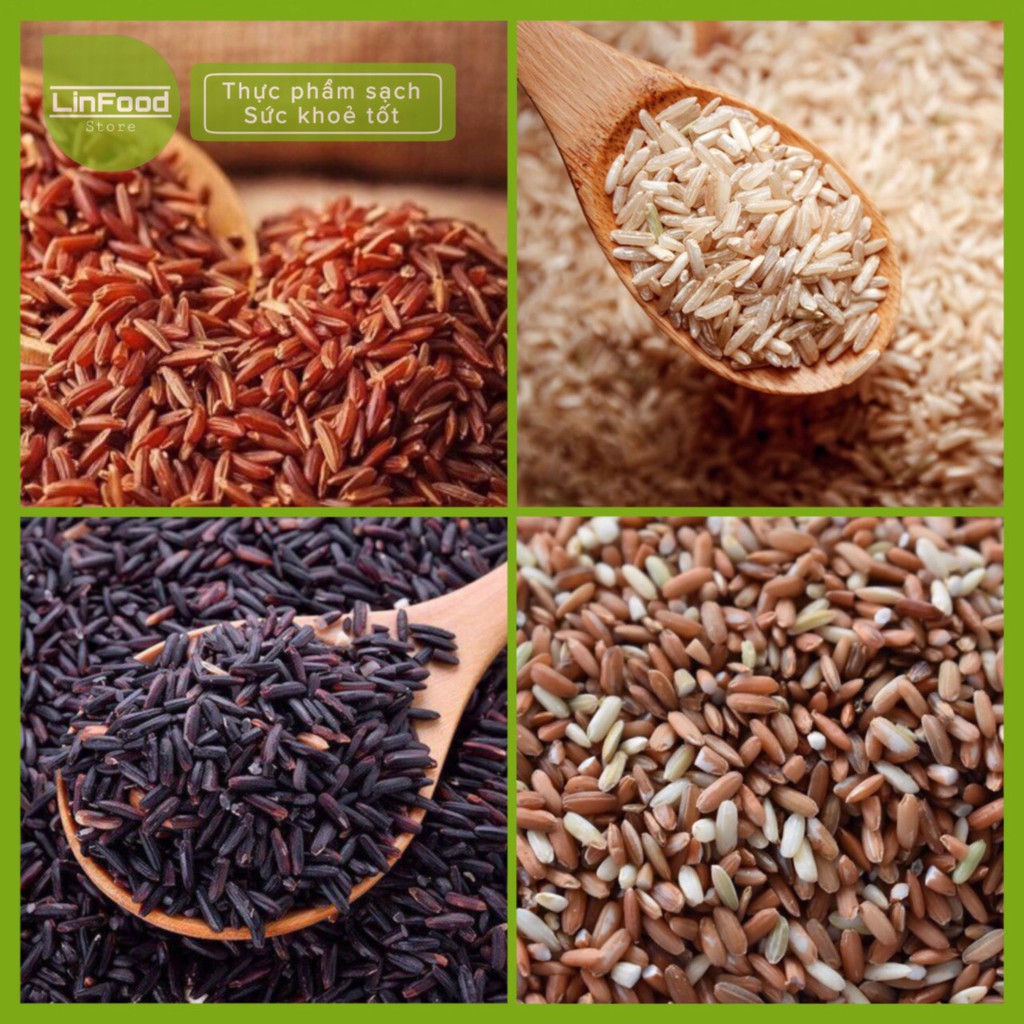 Gạo lứt dẻo Điện Biên các loại LinFood