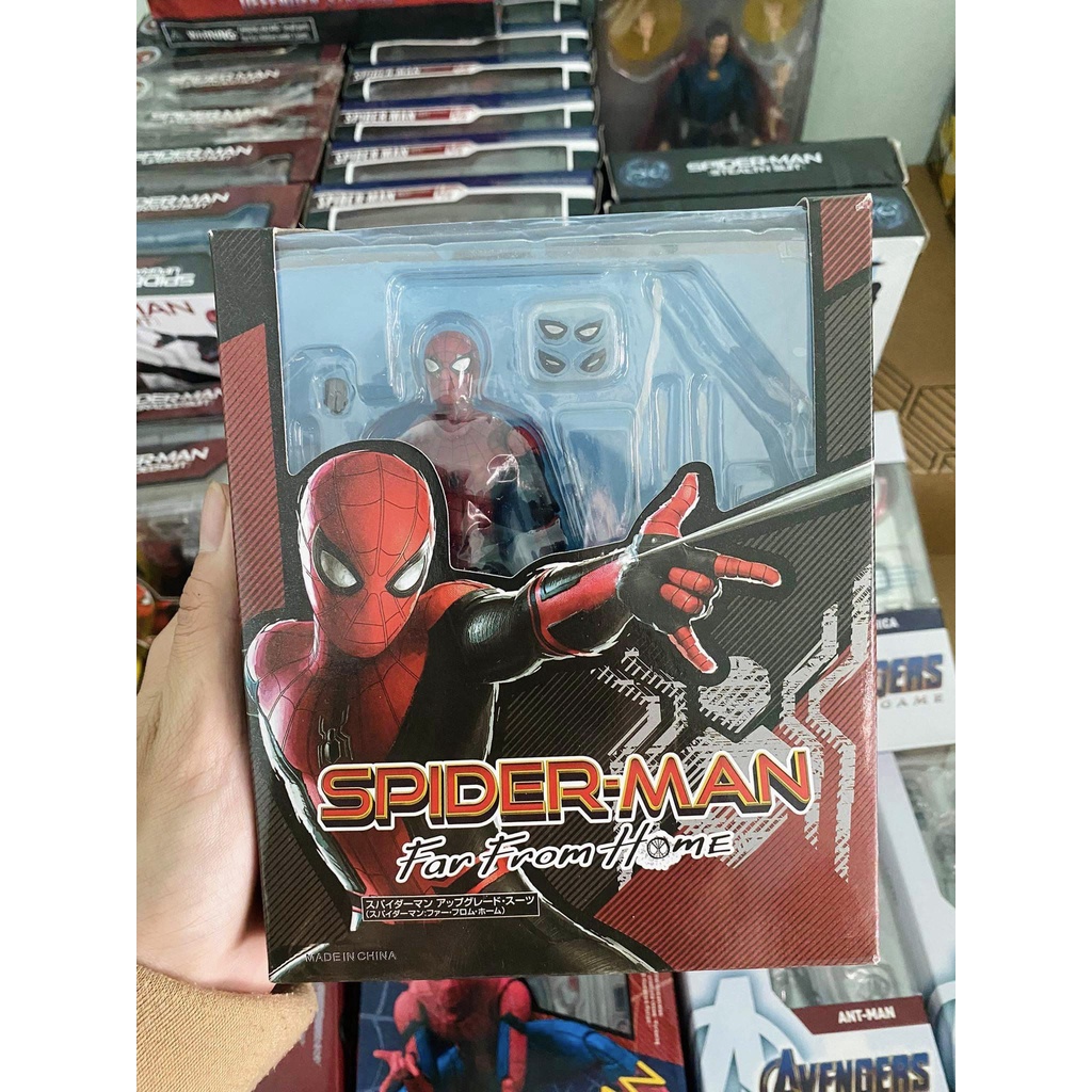 Mô Hình Spider Man Far From Home shf có khớp