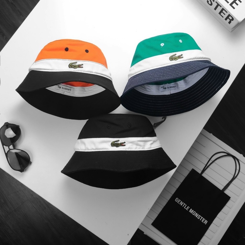 Nón bucket cá sấu 3 màu