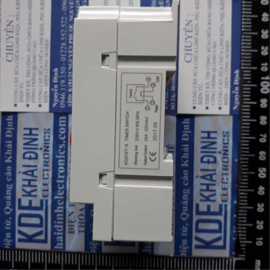 THIẾT BỊ HẸN GIỜ CƠ PANASONIC CHÍNH HÃNG TB118N MÀU TRẮNG KDE3623