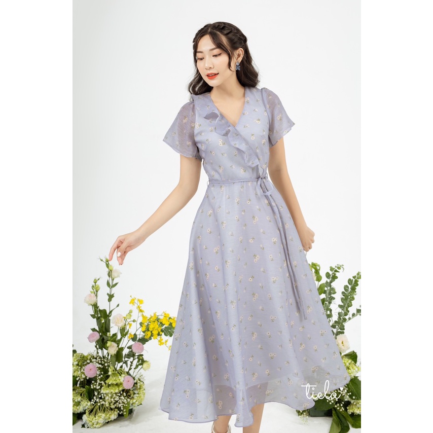 TIELA Đầm Váy hoa cổ tim bèo nữ tính - Nalia Dress