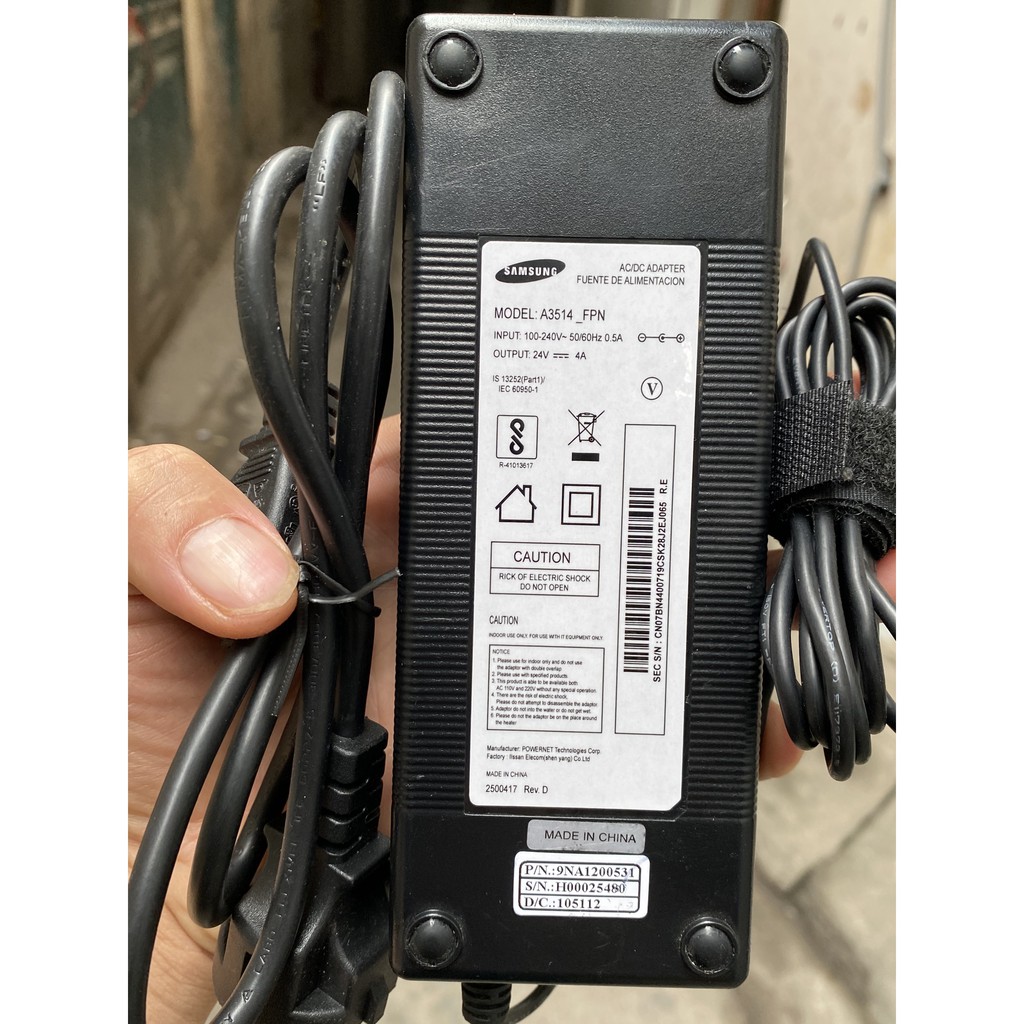 Adapter nguồn 24V-4A Samsung bảo hành 12 tháng