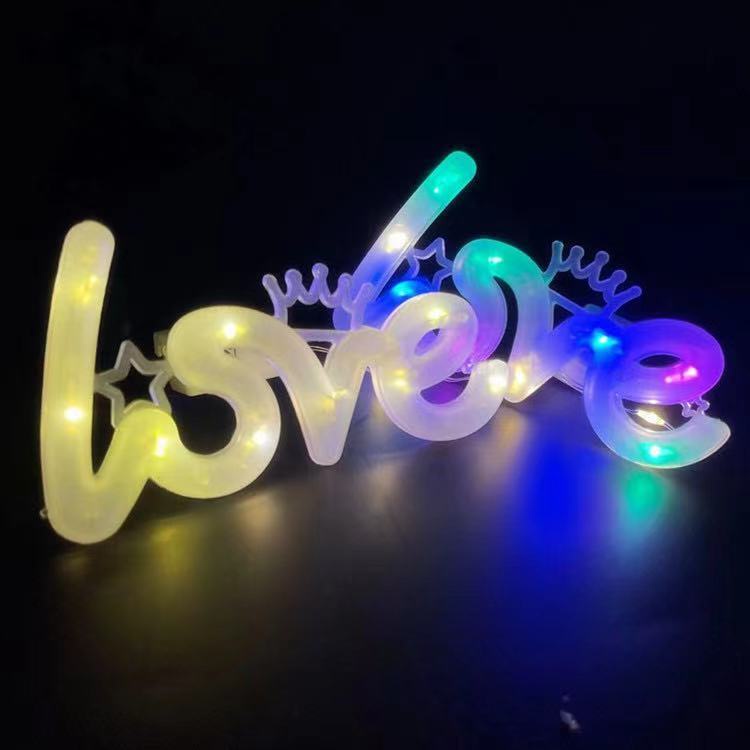 Đèn Led Neon 520 Chữ Số LOVE Trang Trí Bánh Kem Sinh Nhật