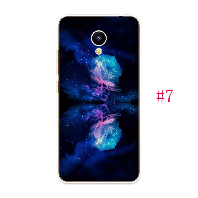 Ốp lưng TPU mềm cho Meizu M5C M5S M6S M6T U10 U20 Thiên hà vũ trụ