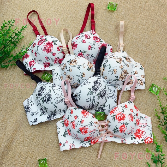 Áo bàn tay dây rút siêu nâng ngực hoạ tiết Hoa Mẫu Đơn | BigBuy360 - bigbuy360.vn