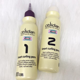 ✅Thuốc uốn tóc 3D Obsidian Smart Curling Perm  120mlx2