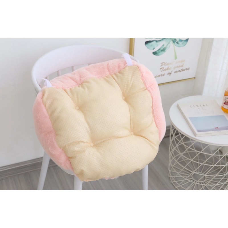 Đệm ghế, tựa lưng hình hoạt hình Thỏ Stella Lou , Kirby , LinaBell,... đáng yêu