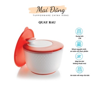 Dụng Cụ Rổ Quay Rau Spinning Chef Tupperware, nhựa nguyên sinh, an toàn cho sức khỏe, bảo hành chính hang