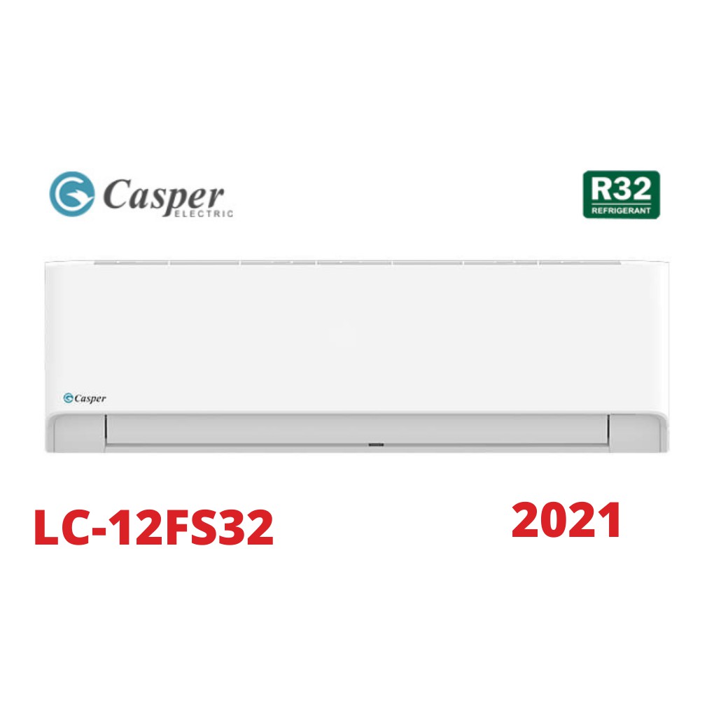 [Mã ELHA10 giảm 6% đơn 5TR] Điều hòa Casper 1 chiều R32 LC-12FS32(I/O)