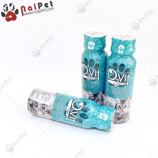 Siro Bổ Sung Dinh Dưỡng Canxi Omega-3 O3Vit Thái Lan 50ml
