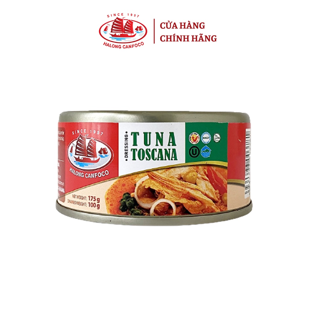 Cá Ngừ Toscana 175g Đồ Hộp Hạ Long