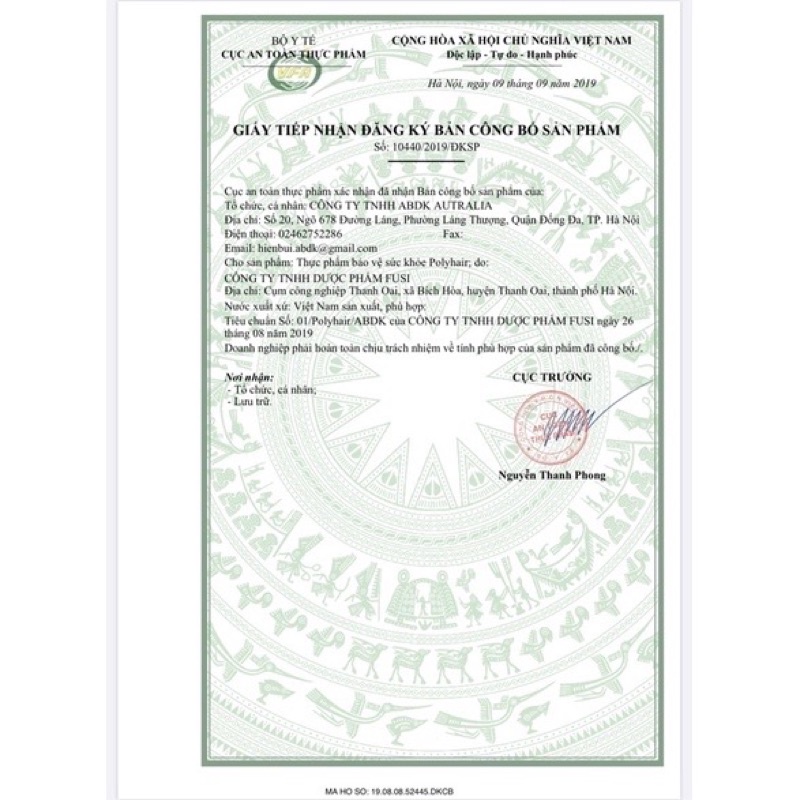 Dưỡng tóc POLYHAIR - Hộp 30 Viên - Dưỡng tóc suôn mượt, kích thích mọc tóc, ngăn ngừa rụng tóc, xơ tóc