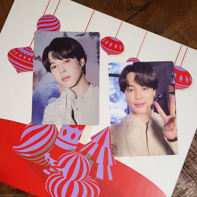 SHARE LẺ SET BTS HOLIDAY COLLECTION, 𝑳𝙞𝑻𝑻𝑳𝑬 𝑾𝞘𝑺𝑯 SPECIAL BOX (kèm sleeve + toploader)