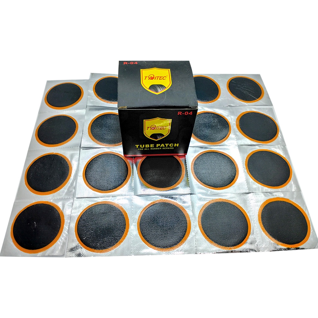 40 Miếng Vá Săm, Vá Lốp , Vá Vỏ, Vá Ruột xe máy, Ôtô kích thước 50mm-R-04