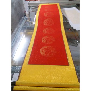 Giấy biểu lụa viết thư pháp 180k/cặp câu đối kt 35*170