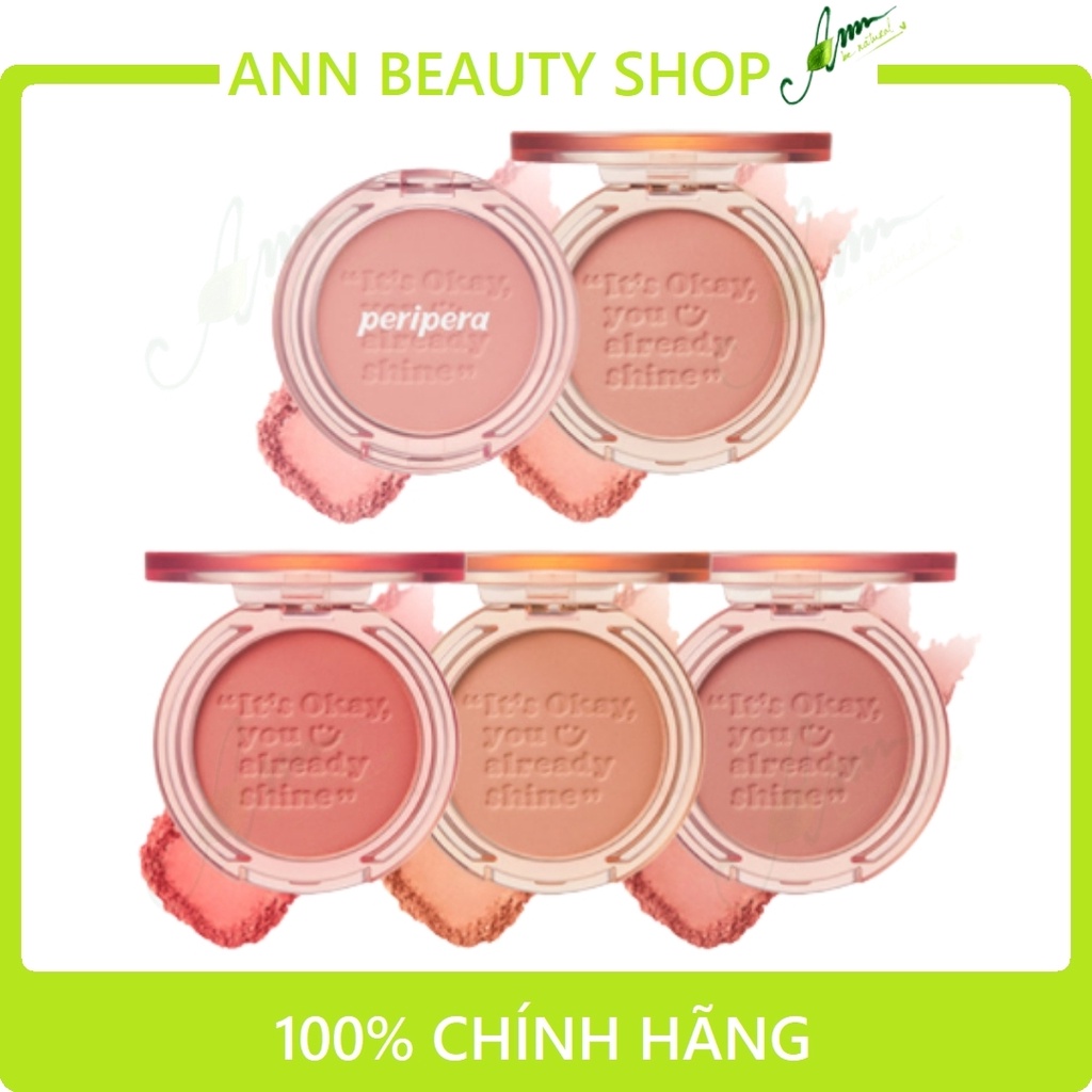 Phấn má hồng Peripera Pure Blushed Sunshine Cheek