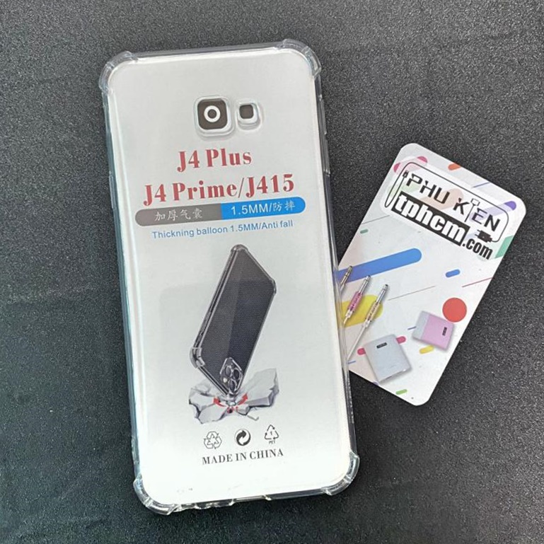 Ốp lưng Samsung J4 Plus - J4 Core dẻo Trong suốt Chống sốc