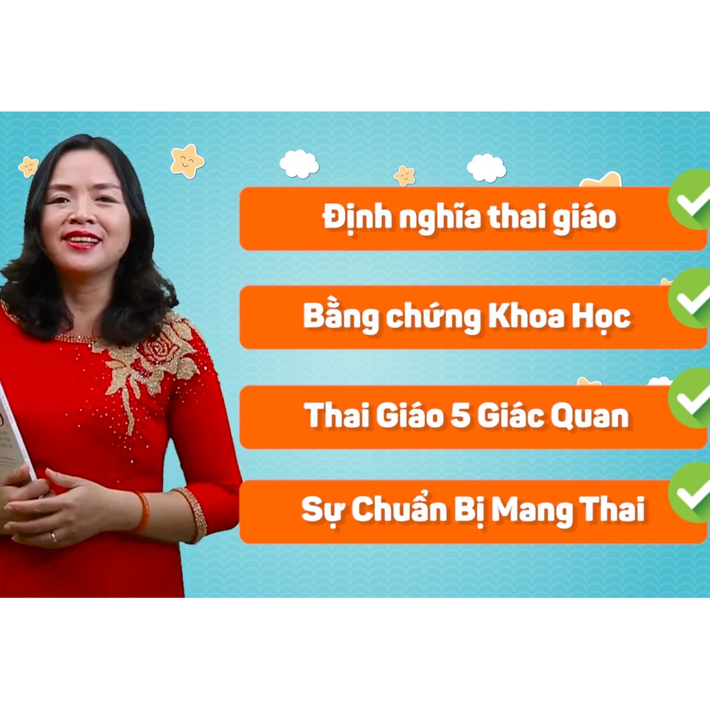 FULL khóa học MẸ BẦU- THAI GIÁO- Phát triển trí tuệ & cảm xúc cho con trong bụng mẹ- UNICA.VN