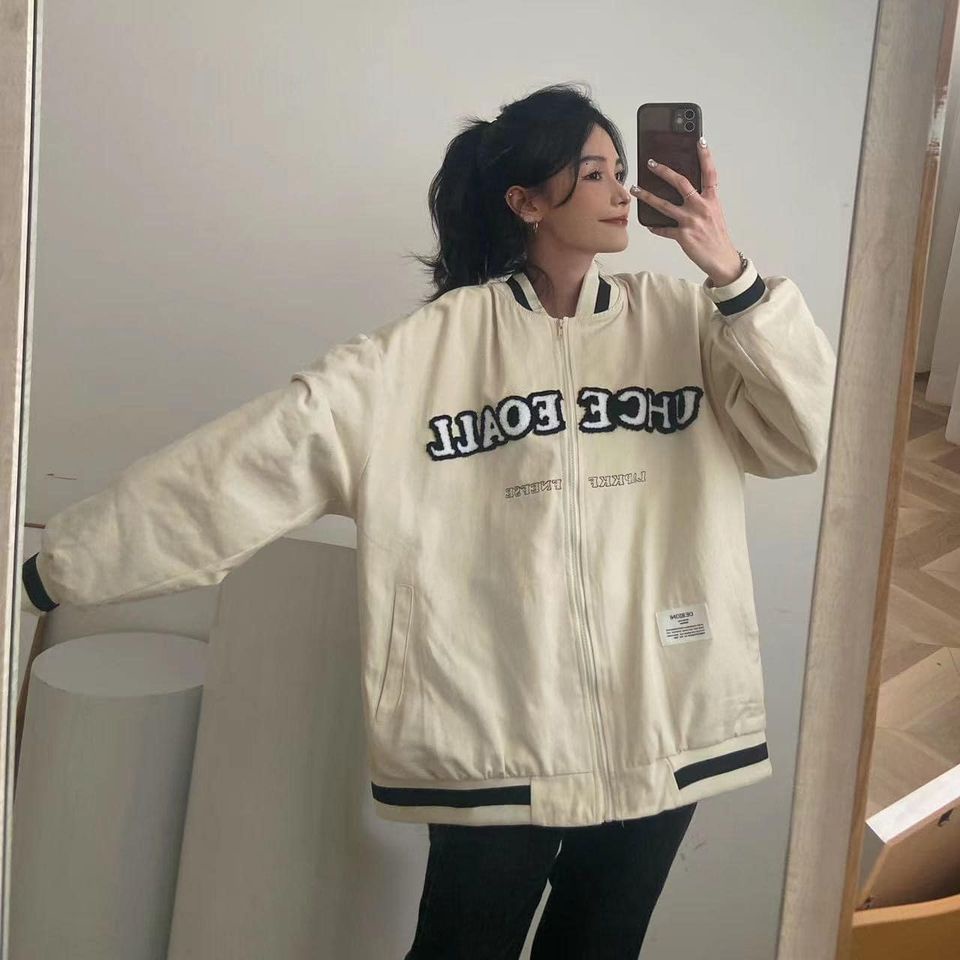 Áo khoác bomber 2 lớp dày dặn cho cả nam nữ