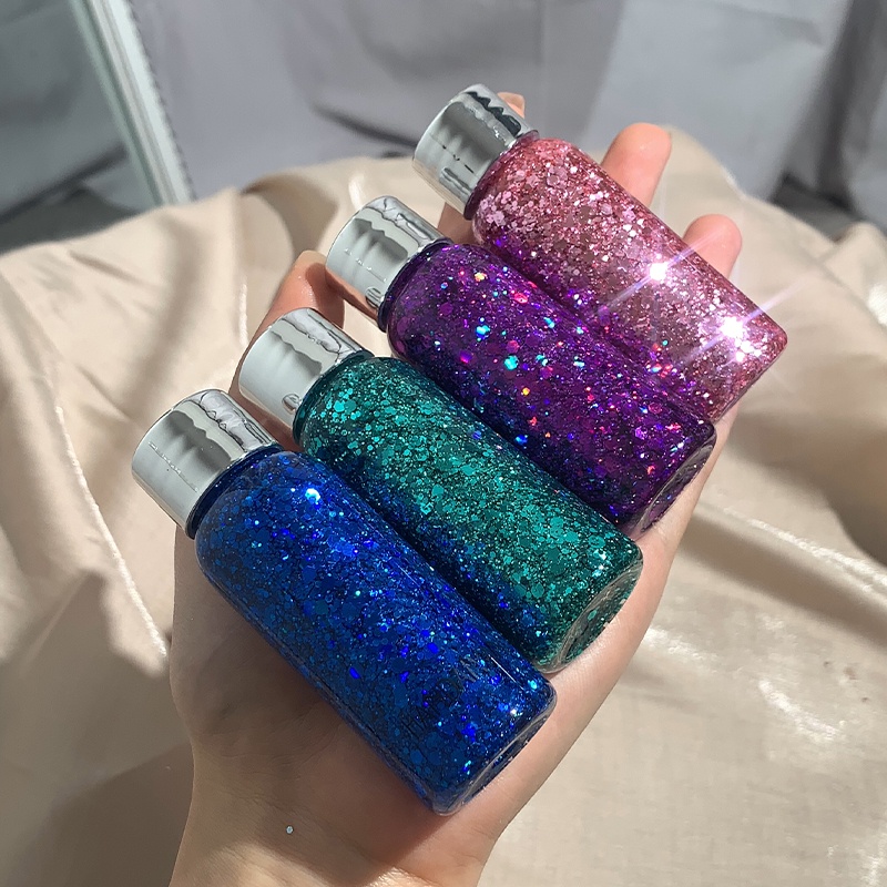 Phấn Mắt Dạng Gel Ánh Kim Tuyến Lấp Lánh Nhiều Màu Sắc