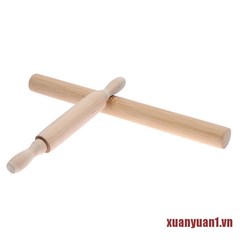 Cây Lăn Bột Làm Bánh Bằng Gỗ Chống Dính Tiện Dụng