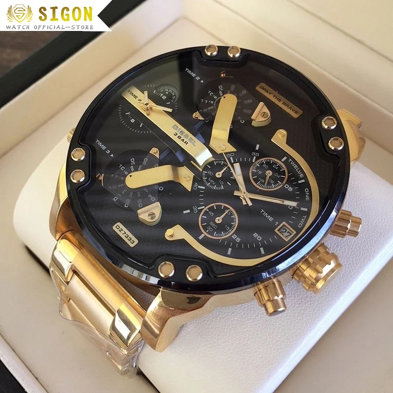 Đồng Hồ Quartz Mạ Vàng Thời Trang