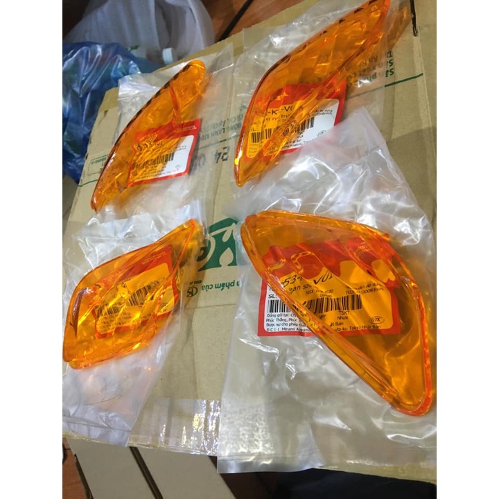 Nắp xi nhan cam trước sau Wave A 2006-2020  Hàng Honda Xịn